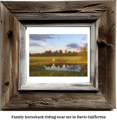 family horseback riding near me in Davis, California